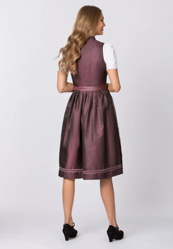 Stockerpoint Langes Dirndl “Maelys” In Burgund 4