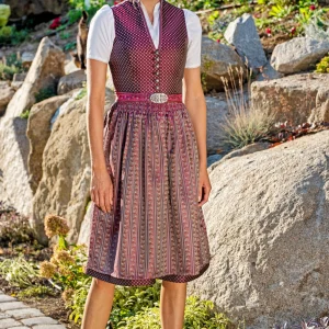 Stockerpoint Langes Dirndl “Maelys” In Burgund 21