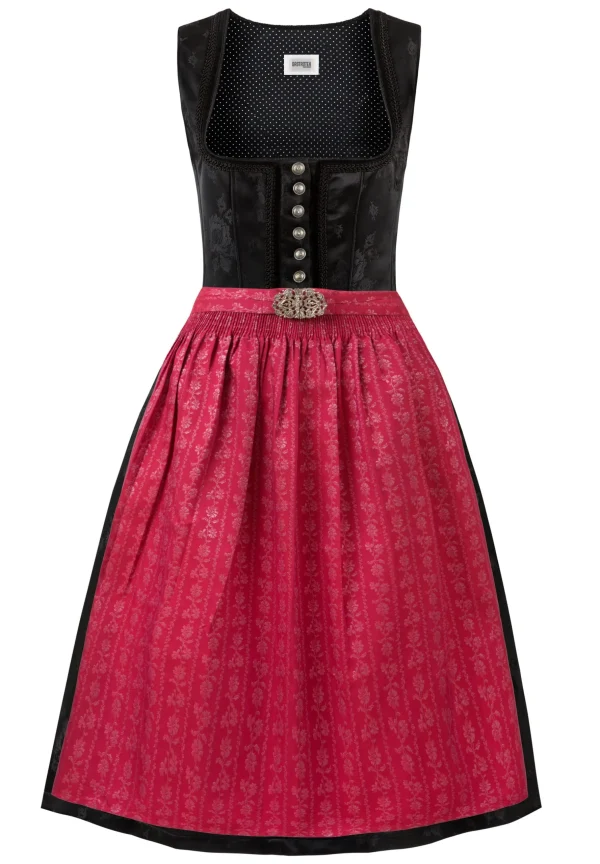 Stockerpoint Langes Dirndl “Odette” In Schwarz 1