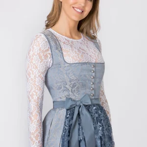 Stockerpoint Langes Dirndl “Sidonia” In Rauchblau 18