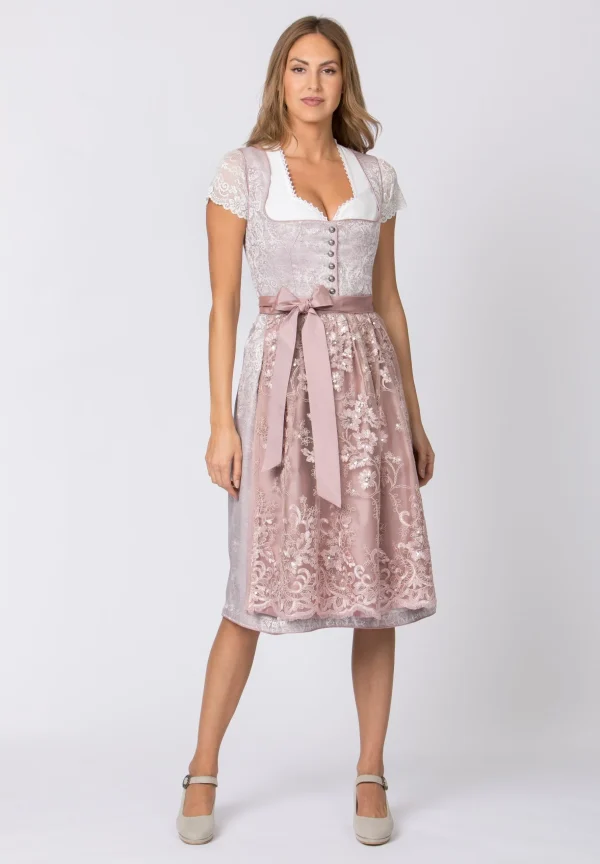 Stockerpoint Langes Dirndl “Sidonia” In Rose 3