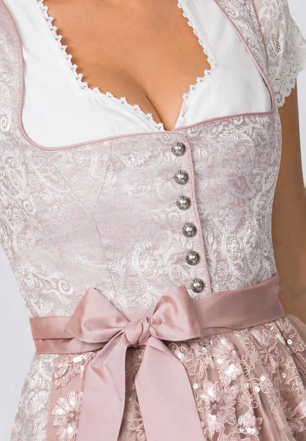 Stockerpoint Langes Dirndl “Sidonia” In Rose 7