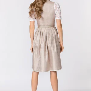 Stockerpoint Midi Dirndl “Adriene” In Taupe 13