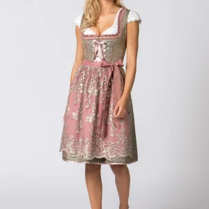 Stockerpoint Midi Dirndl “Alice” In Schilf-rose 11