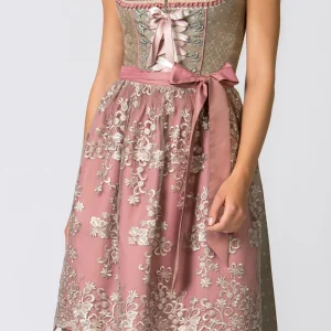 Stockerpoint Midi Dirndl “Alice” In Schilf-rose 15