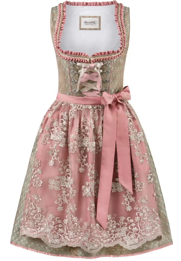 Stockerpoint Midi Dirndl “Alice” In Schilf-rose 1