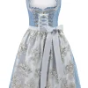 Stockerpoint Midi Dirndl “Anastasia” In Hellblau-silber 16