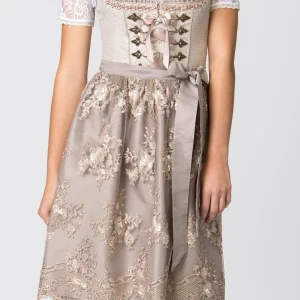 Stockerpoint Midi Dirndl “Elyse” In Taupe 14