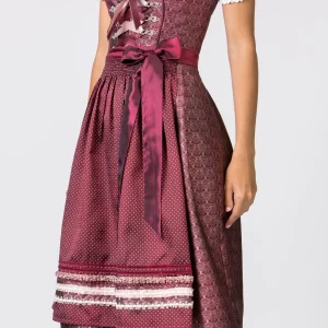 Stockerpoint Midi Dirndl “Giselle” In Bordeaux 12