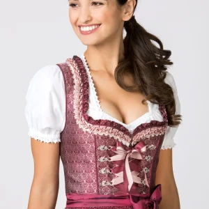 Stockerpoint Midi Dirndl “Giselle” In Bordeaux 14