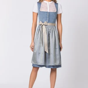 Stockerpoint Midi Dirndl “Irit” In Rauchblau 11