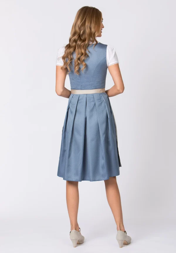 Stockerpoint Midi Dirndl “Irit” In Rauchblau 4