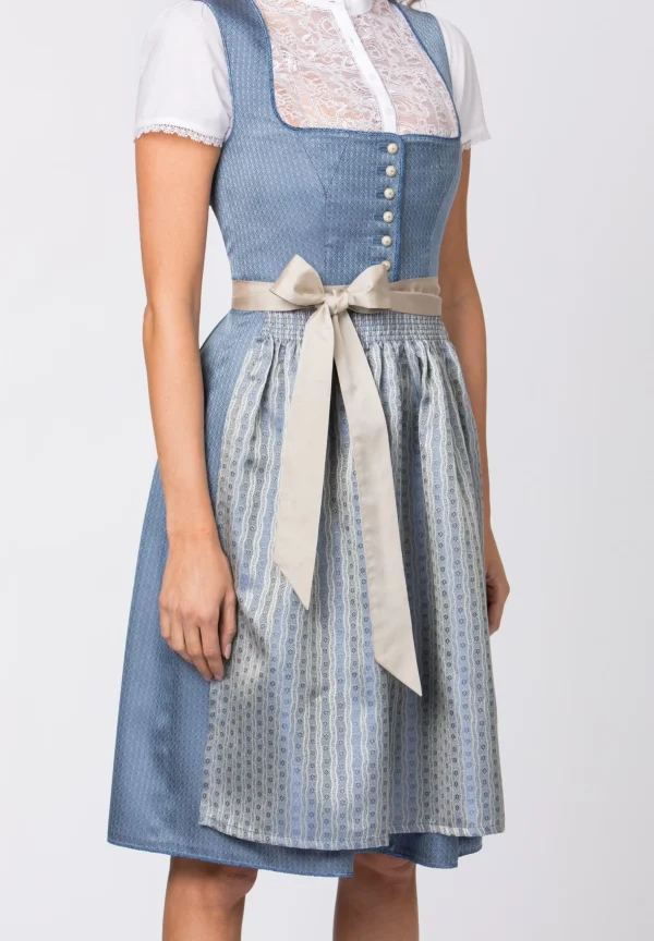 Stockerpoint Midi Dirndl “Irit” In Rauchblau 5