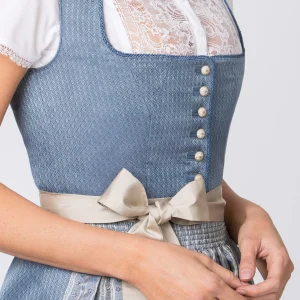 Stockerpoint Midi Dirndl “Irit” In Rauchblau 19