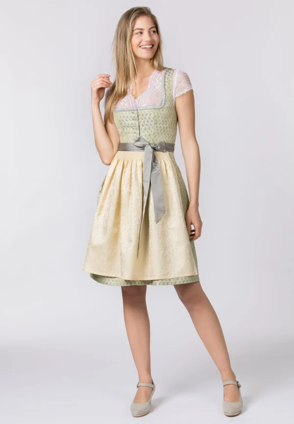 Stockerpoint Midi Dirndl “Zea” In Kiwi 3