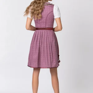 Stockerpoint Mini Dirndl “Angelica” In Bordeaux 12