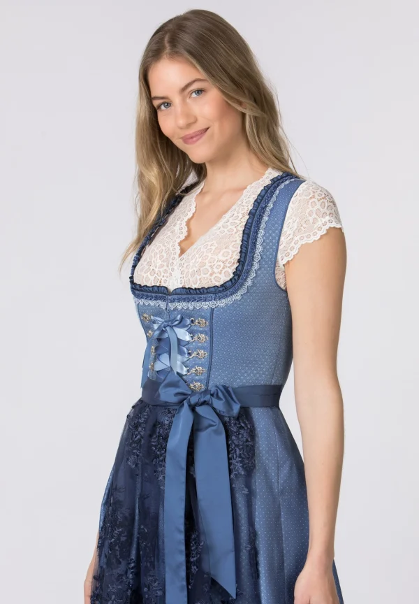 Stockerpoint Mini Dirndl “Beliva” In Blau 6