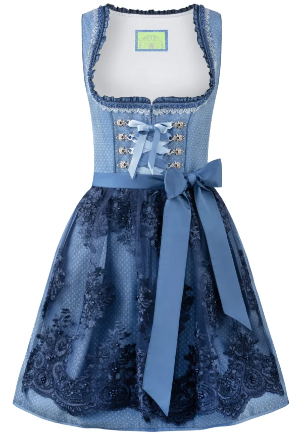 Stockerpoint Mini Dirndl “Beliva” In Blau 1