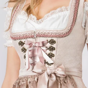 Stockerpoint Mini Dirndl “Finette” In Taupe 20