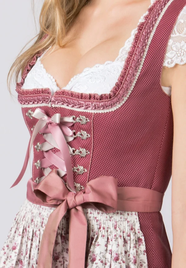 Stockerpoint Mini Dirndl “Noria” In Bordeaux 7