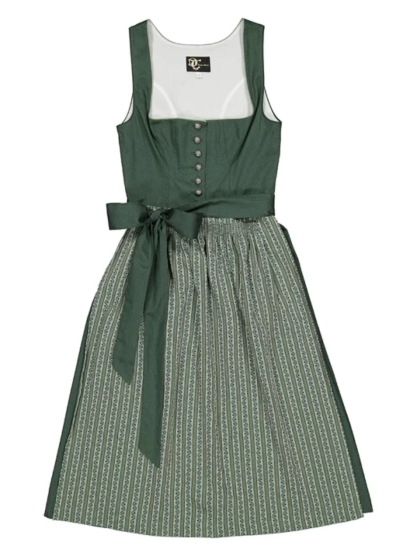 Turi Landhaus Dirndl “Berta” In Grün 1