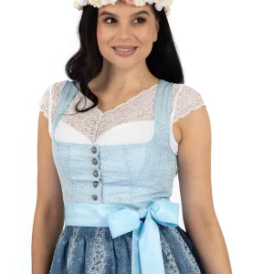 Turi Landhaus Dirndl In Blau 10