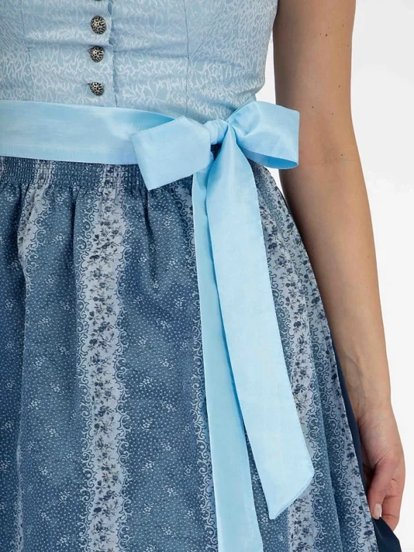 Turi Landhaus Dirndl In Blau 5