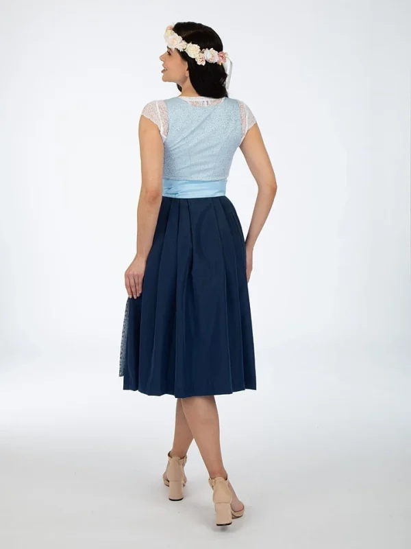 Turi Landhaus Dirndl In Blau 3