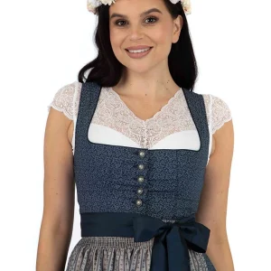 Turi Landhaus Dirndl In Dunkelblau 10