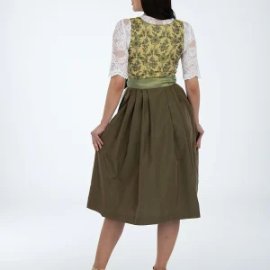 Turi Landhaus Dirndl In Gelb/ Grün 8