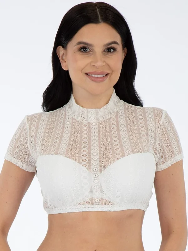 Turi Landhaus Dirndlbluse In Creme 1