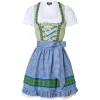 Wiesnkönig Dirndl Adelheid In Hellgrün 22