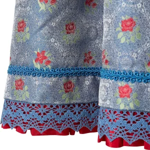 Wiesnkönig Dirndl Enzia In Blau 11